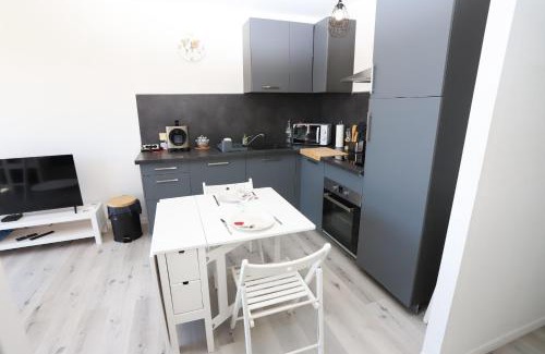 Saint-Cyprien Plage Apartment | Appart lumineux et climatise St Cyprien 3 min du port