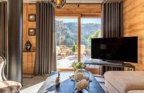 Saint-Jean-de-Sixt Apartment | Appart neuf Angélus, proche navette ski