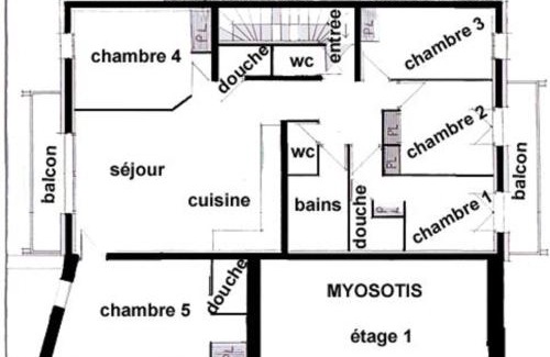 Saint-Martin-de-Belleville Apartment | appartement myosotis pour 10 personnes