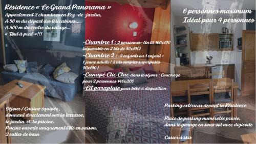 Saint-Gervais-les-Bains Apartment | Appartement T2+cabine indépendante au départ des télécabines Saint-Gervais/Bettex/Mont d’Arbois