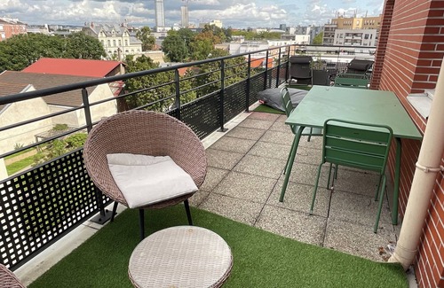 Les Puces de Saint-Ouen Apartment | Appartement Avec Terrasse