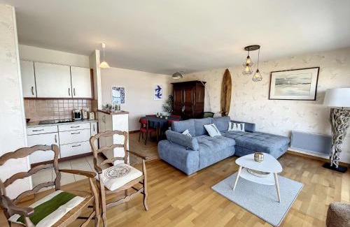 Granville Apartment | Appartement 2 chambres près de la plage avec balcon, ascenseur, garage et Wi-Fi gratuit - FR-1-361-487