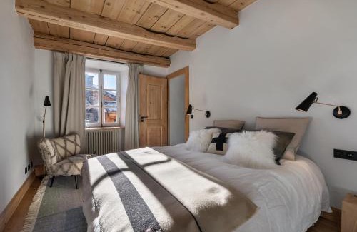 Megeve Apartment | Appartement 3 Ch. Rénové, Centre de Megève, Balcon, Cheminée, Parking, 3 min Télécabine Chamois - FR-1-453-178
