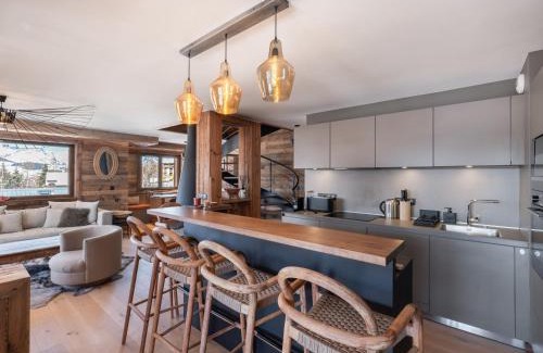 Le Planellet Apartment | Appartement 4 chambres avec sauna, hammam et salle de sport, à proximité du Mont d'Arbois - FR-1-569-186