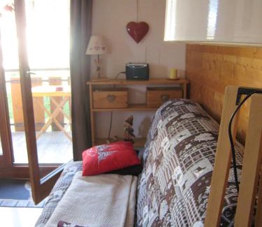 Bernex Apartment | Appartement au pied des pistes, avec vue sur la montagne
