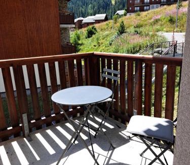 Puy-Saint-Vincent Apartment | Appartement avec balcon - 2 personnes