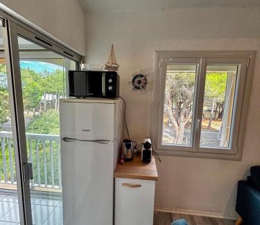 Argeles Plage Apartment | Appartement avec loggia et mezzanine, bord de mer, 4 personnes