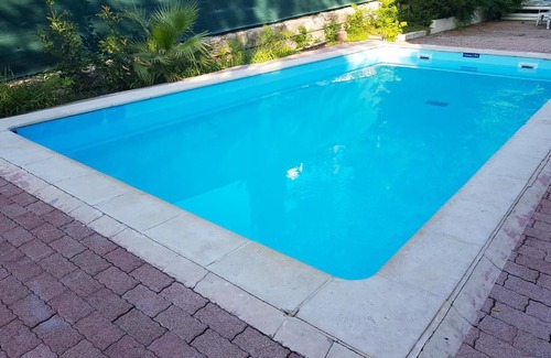 Fabron Apartment | Appartement confortable à Nice, 25 m² avec piscine partagée