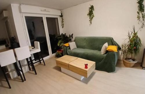 La Grace de Dieu Sud Apartment | Appartement cosy à Caen avec terrasse et jardin