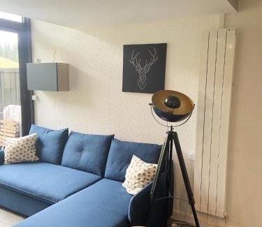 Manigod Apartment | Appartement cosy à Manigod avec piscine partagée – 50 m²