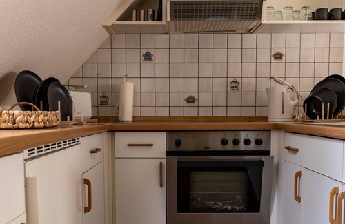 Forlitz-Blaukirchen Apartment | Appartement/fewo, Dusche OG, WC, 2 Schlafräume OG - Ferienwohnung Schützenweg 10A