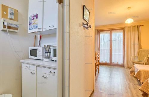 Barbotan-les-Thermes Apartment | Appartement T1 bis lumineux avec balcon, parking, et Wifi - 2 personnes - FR-1-841-63