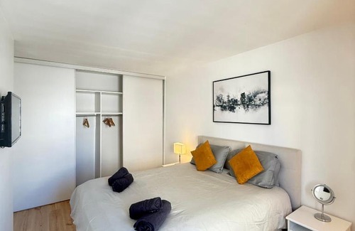 Villeneuve-la-Garenne Apartment | Appartement moderne au centre-ville de Villeneuve La Garenne