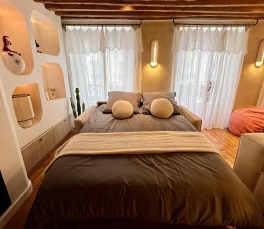 Quartier du Mail Apartment | Appartement luxe Louvre Paris