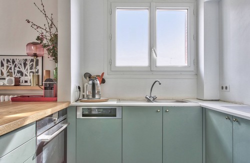 Butte-aux-Cailles Apartment | Appartement Martin - Welkeys