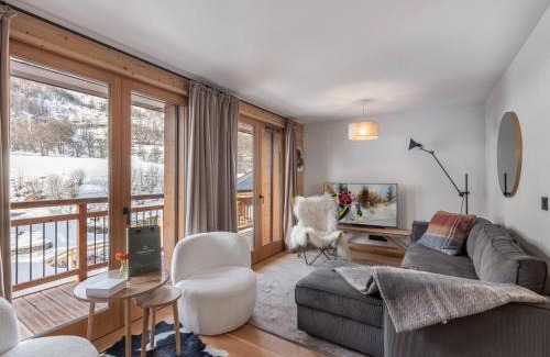 Le Bettaix Apartment | Appartement neuf 3 chambres, proche pistes, parking inclus - FR-1-570-58
