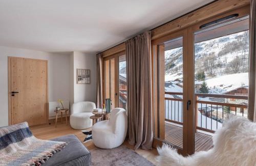 Le Bettaix Apartment | Appartement neuf 3 chambres, proche pistes, parking inclus - FR-1-570-58