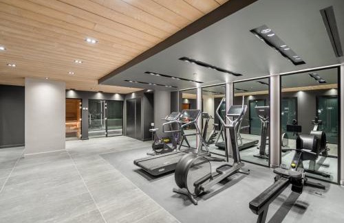 Le Planellet Apartment | Appartement neuf avec terrasse, 2 chambres près des pistes, sauna, hammam, salle de sport, parking - FR-1-569-57