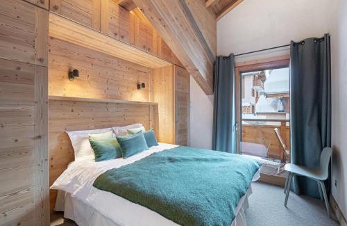 Le Bettaix Apartment | Appartement neuf et cosy, proche des pistes, avec cheminée et parkings dédiés - FR-1-570-11