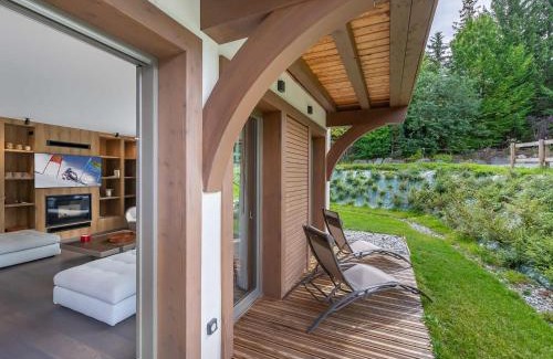 Le Planellet Apartment | Appartement Neuf, Jardin Privé, 3 Chambres, Megève Mont d'Arbois - FR-1-569-73
