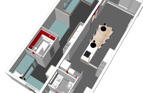 Arc-1800 Apartment | Appartement Rénové 3P Cabine, Ski aux Pieds, 2 Balcons - FR-1-346-324