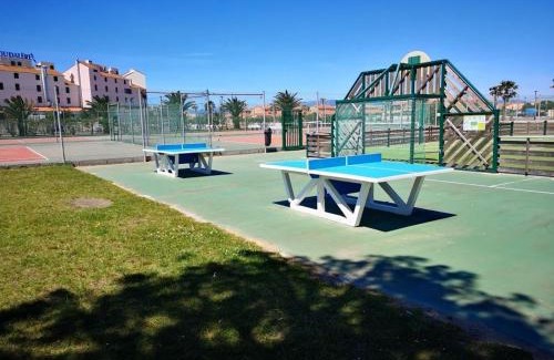 Le Barcares Apartment | Appartement T2 en RDC avec terrasse, piscine, et parking - FR-1-195-47
