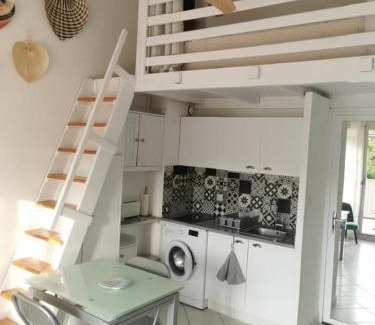 Saint-Pierre-la-Mer Apartment | Appartement T2 Cabine, mezzanine Saint Pierre la mer 4oliv41