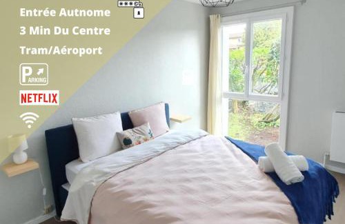 Blagnac Apartment | Appartement Toulouse Blagnac MEET Aéroport 5 min Tramway à 6 min free Parking Proche de toutes commodités Belle terrasse