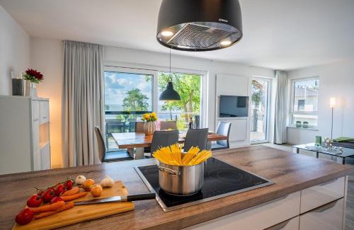 Zirchow Apartment | Appartement "Traumzeit" mit Penthouseflair - Oase am Haff