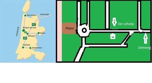 Bergen aan Zee Apartment | Appartementen Bergen aan Zee de Schelp