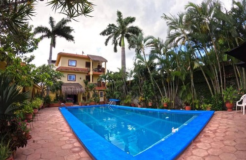 Colonia Independencia Apartment | Appt for 2 with balcony and view to sunset and pool