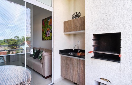 Estufa I Apartment | Apt com piscina e churrasqueira perto da orla do Itagua