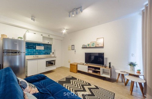 Vila Madalena Apartment | Apt With Balcony 750m From Batman Alley Pdm0208