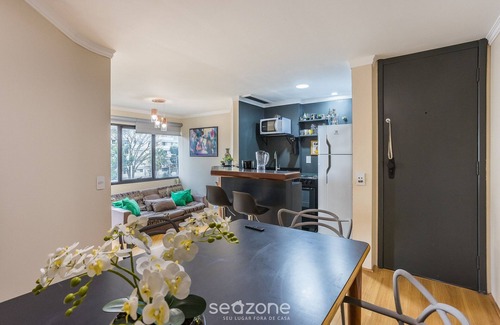 Brooklin Novo Apartment | Apt With Balcony, Near Shopping Morumbi PPE0302