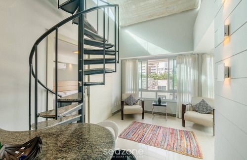 Rio Vermelho Apartment | Apt With Jacuzzi and Sea View in Rio Vermelho Enc0307