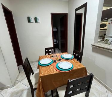 Mirim Apartment | Apto a 50m da praia, com ar condicionado, wifi , portaria 24h