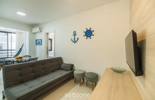 Jurere Internacional Apartment | Apto c/Churrasqueira 450m da Praia PNM0202