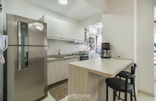 Jurere Internacional Apartment | Apto c/Churrasqueira 450m da Praia PNM0202