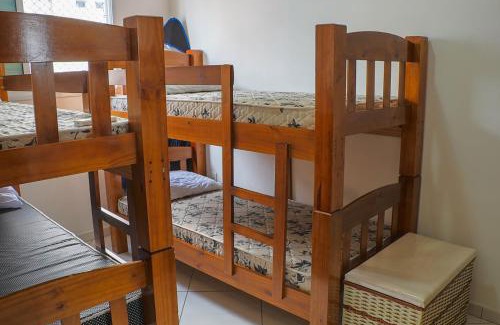 Vila Assuncao Apartment | Apto com wi-fi, ar cond e garagem a 100m da praia