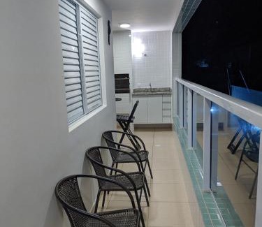Vila Clais Apartment | Apto completo com varanda gourmet a 50 mt da praia