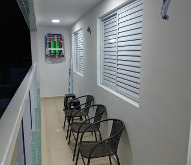 Vila Clais Apartment | Apto completo com varanda gourmet a 50 mt da praia