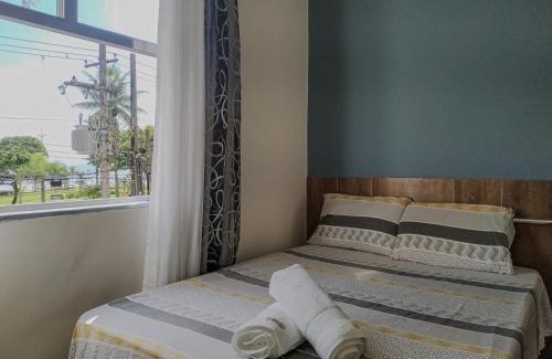 Embare Apartment | Apto completo no Embaré - Beira Mar - Ar - Garagem