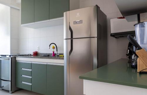 Vila Assuncao Apartment | Apto confortavel a 150m do mar completo com lazer