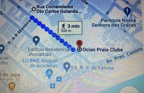 Ocian Apartment | Apto da Sol - 200m da Praia, Estacionamento e Wi-Fi
