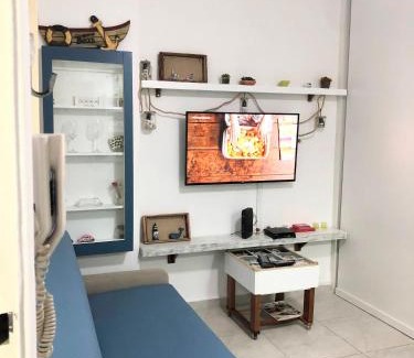 Aparecida Apartment | Apto em Santos com AR e Wi-Fi na rua da praia