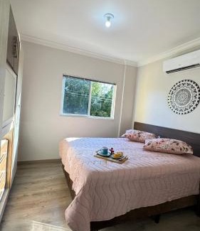 Piratuba Apartment | Apto Flor de Lis - 2 Quartos climatizados, ambientes integrados e próximo do Parque Termal!