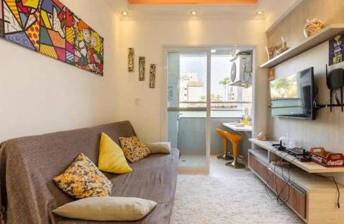 Itagua Apartment | Apto Itagua, 400m da Orla- Garagem Coberta ,Wi Fi,Sauna,Salao de Jogos,Piscina, Varanda Gourmet, Otima Localizacao