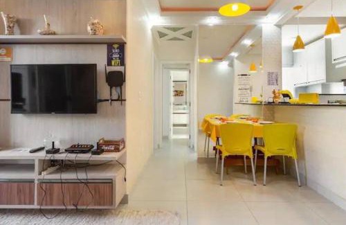 Itagua Apartment | Apto Itagua, 400m da Orla- Garagem Coberta ,Wi Fi,Sauna,Salao de Jogos,Piscina, Varanda Gourmet, Otima Localizacao