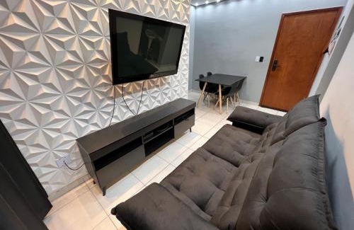 Mirim Apartment | Apto Luxo Praia Grande 50m da Praia WI-FI Familiar