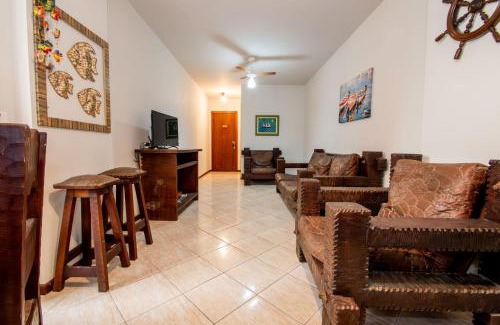 Barra Sul Apartment | Apto Rústico com Vista Lateral do Mar KZ7271